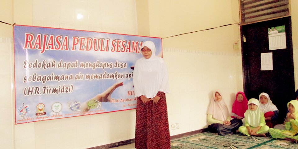 Sambutan dari Pengurus Panti