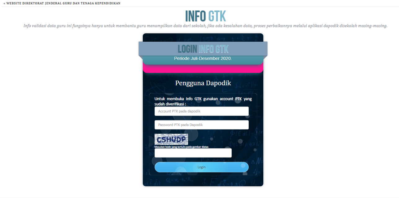 Cara Cek Validasi Ijazah Untuk Seleksi PPPK Pada Info GTK.