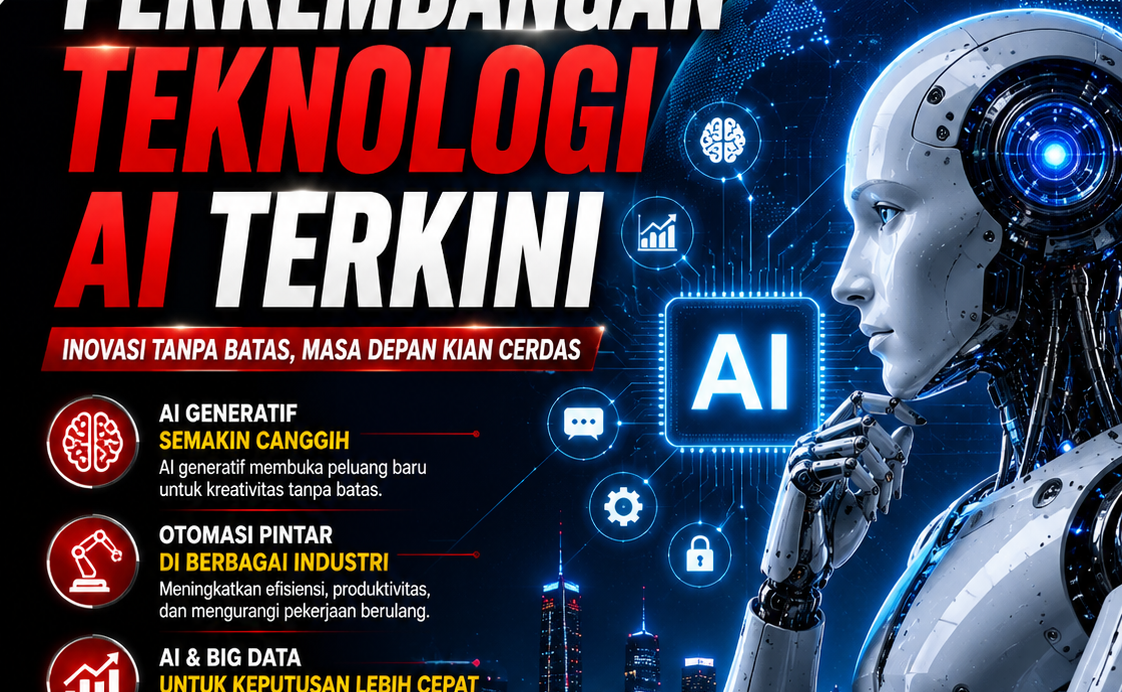 Perkembangan Teknologi AI Terkini: Inovasi yang Mengubah Cara Manusia Bekerja dan Belajar