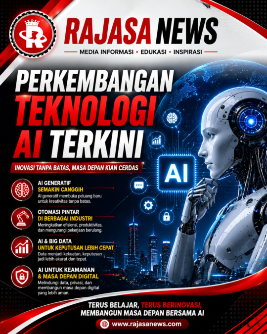 Perkembangan Teknologi AI Terkini: Inovasi yang Mengubah Cara Manusia Bekerja dan Belajar